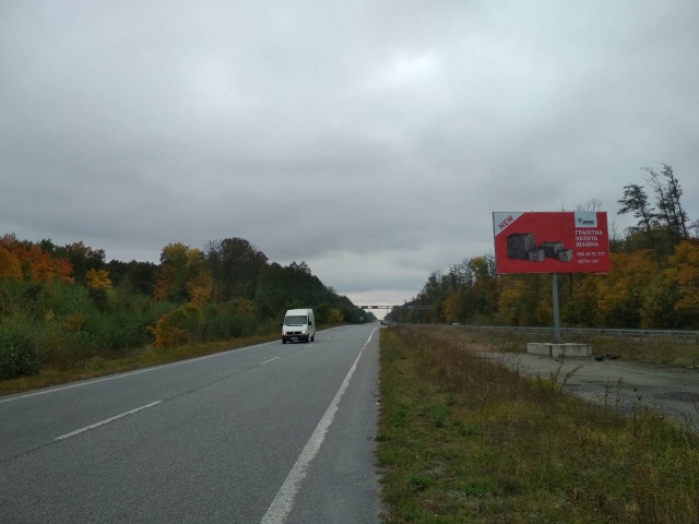 Щит 6x3,  Траса Житомир-Рівне,біля Новограду, напрямок з Житомира на Рівне ст.Б