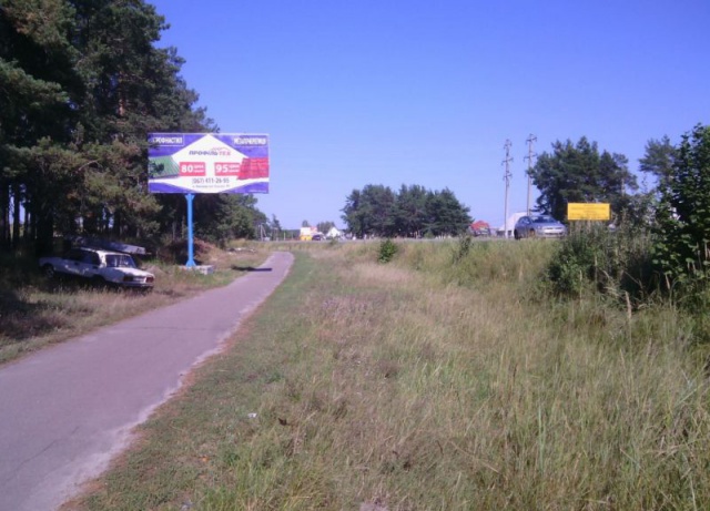 Щит 6x3, Траса Житомир-Хмельницький с. Тетерівка. В'їзд в Житомир зі ст.Хмельницького ст Б Щит 6x3, Траса Житомир-Хмельницький с. Тетерівка. В'їзд в Житомир зі ст.Хмельницького ст Б
